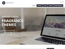 Tablet Screenshot of fragrancetheme.com